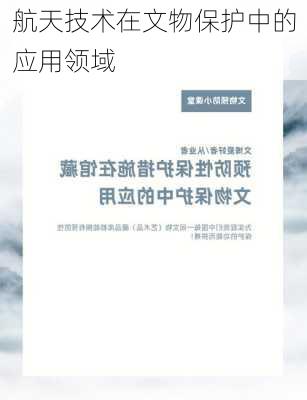 航天技术在文物保护中的应用领域