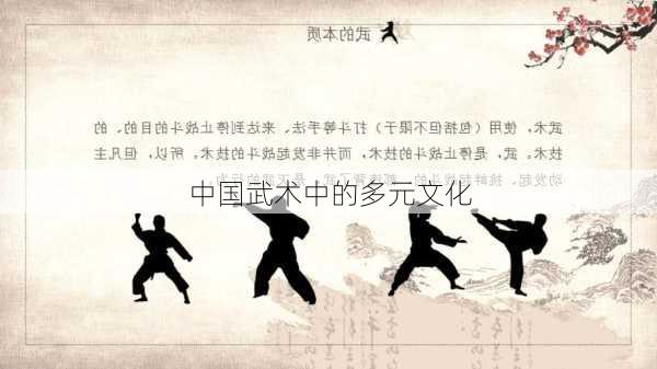中国武术中的多元文化