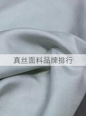 真丝面料品牌排行
