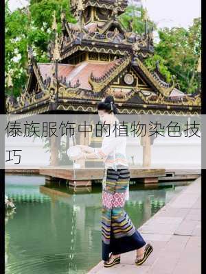 傣族服饰中的植物染色技巧