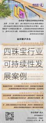 四珠宝行业可持续性发展案例