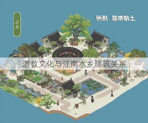 道教文化与江南水乡建筑关系