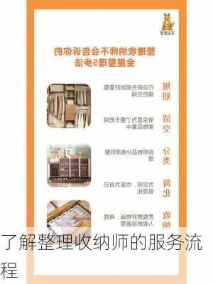 了解整理收纳师的服务流程