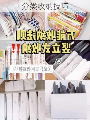 分类收纳技巧