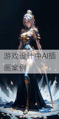 游戏设计中AI插画案例