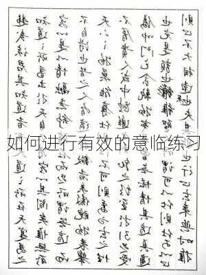 如何进行有效的意临练习