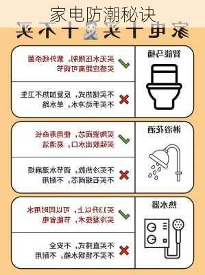 家电防潮秘诀
