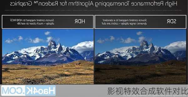 影视特效合成软件对比