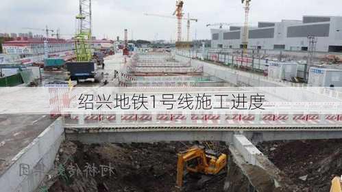 绍兴地铁1号线施工进度