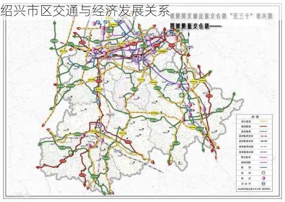 绍兴市区交通与经济发展关系