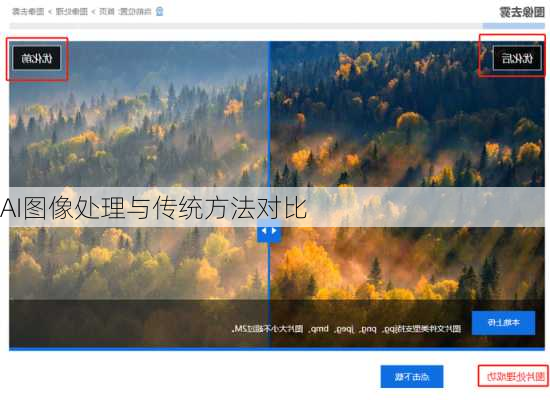 AI图像处理与传统方法对比