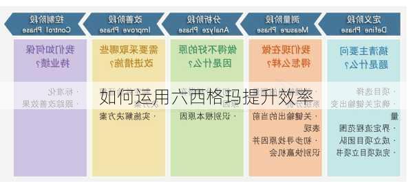 如何运用六西格玛提升效率