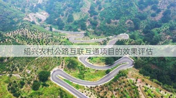 绍兴农村公路互联互通项目的效果评估