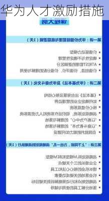 华为人才激励措施