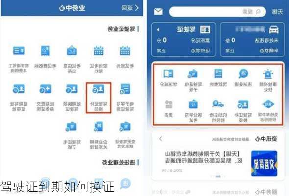 驾驶证到期如何换证
