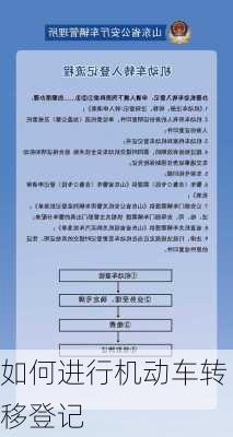如何进行机动车转移登记