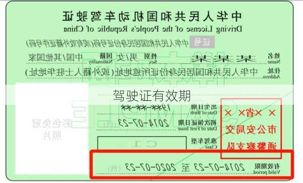 驾驶证有效期