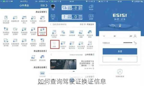 如何查询驾驶证换证信息