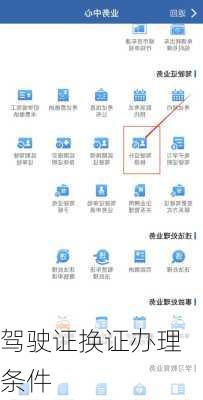 驾驶证换证办理条件