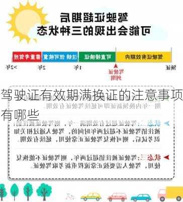 驾驶证有效期满换证的注意事项有哪些