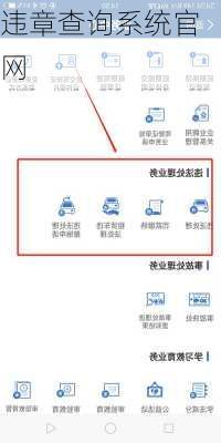 违章查询系统官网