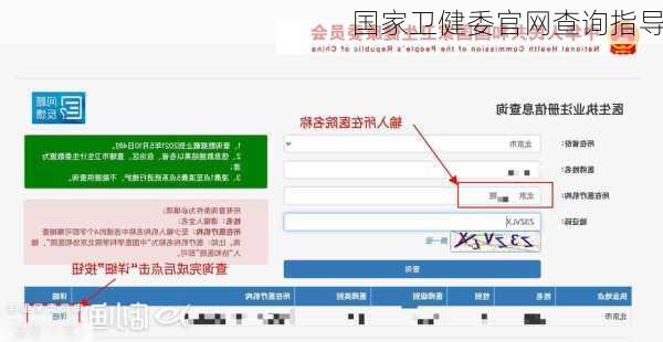 国家卫健委官网查询指导