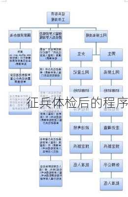 征兵体检后的程序