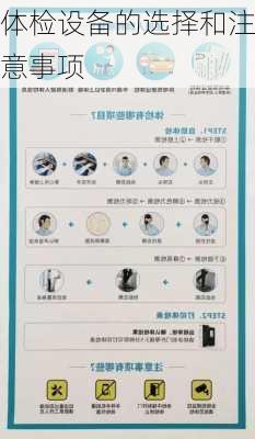 体检设备的选择和注意事项