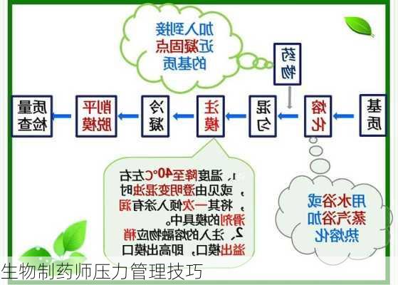 生物制药师压力管理技巧
