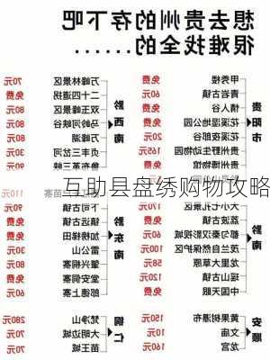 互助县盘绣购物攻略