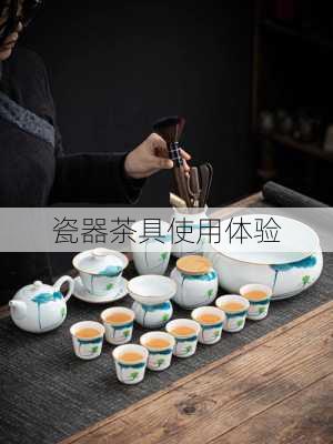 瓷器茶具使用体验