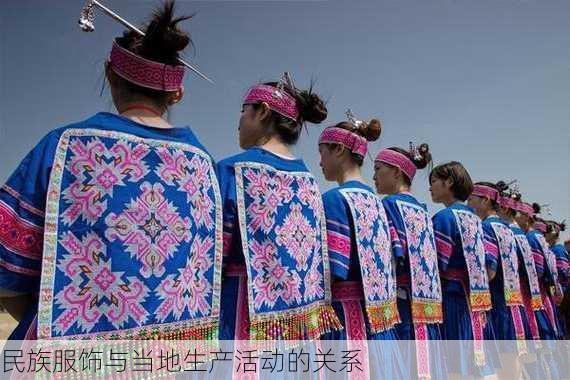 民族服饰与当地生产活动的关系