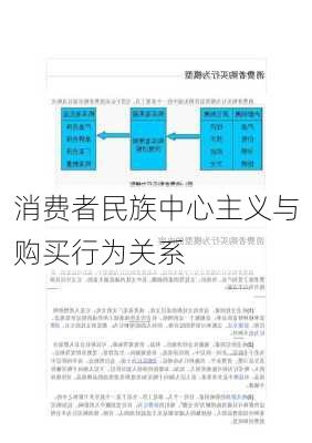 消费者民族中心主义与购买行为关系