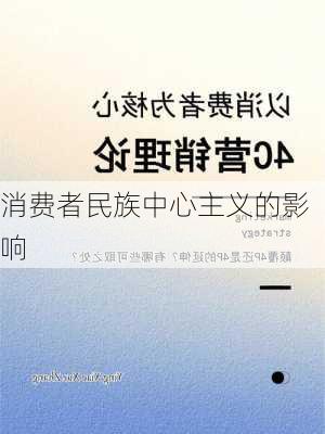 消费者民族中心主义的影响
