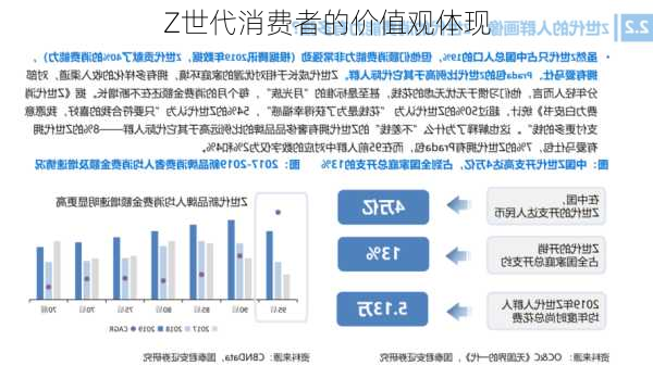 Z世代消费者的价值观体现