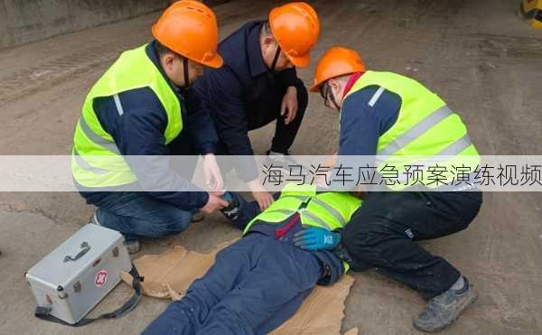 海马汽车应急预案演练视频