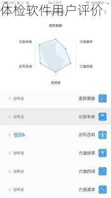 体检软件用户评价