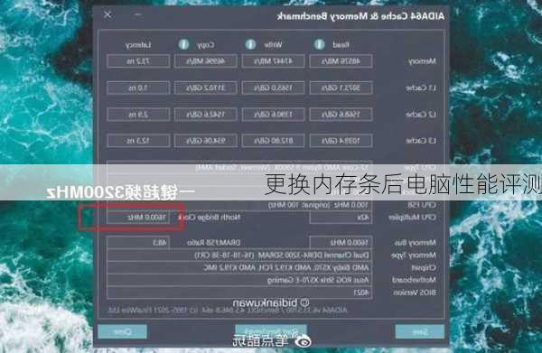 更换内存条后电脑性能评测