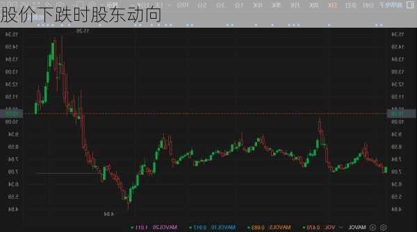 股价下跌时股东动向