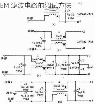 EMI滤波电路的调试方法