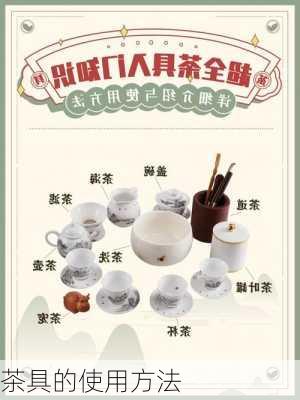 茶具的使用方法