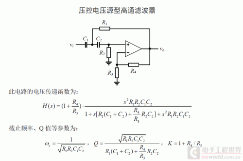 一阶高通滤波器的原理和设计方法