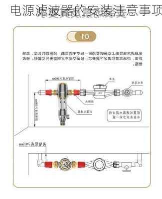 电源滤波器的安装注意事项