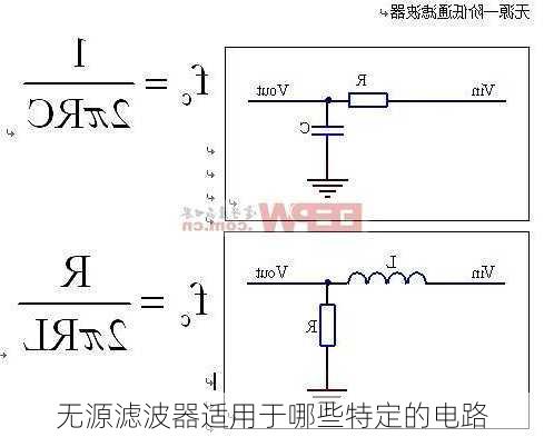 无源滤波器适用于哪些特定的电路