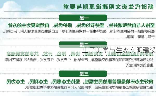 庄子美学与生态文明建设