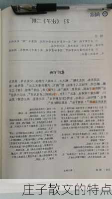 庄子散文的特点
