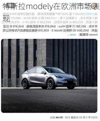 特斯拉modely在欧洲市场表现