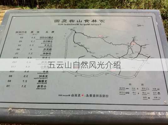 五云山自然风光介绍