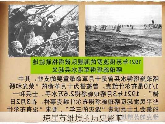 琼崖苏维埃的历史影响