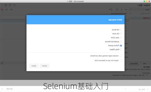 Selenium基础入门